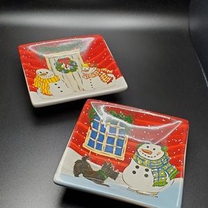 💙GUC 2 Snowman Coasters